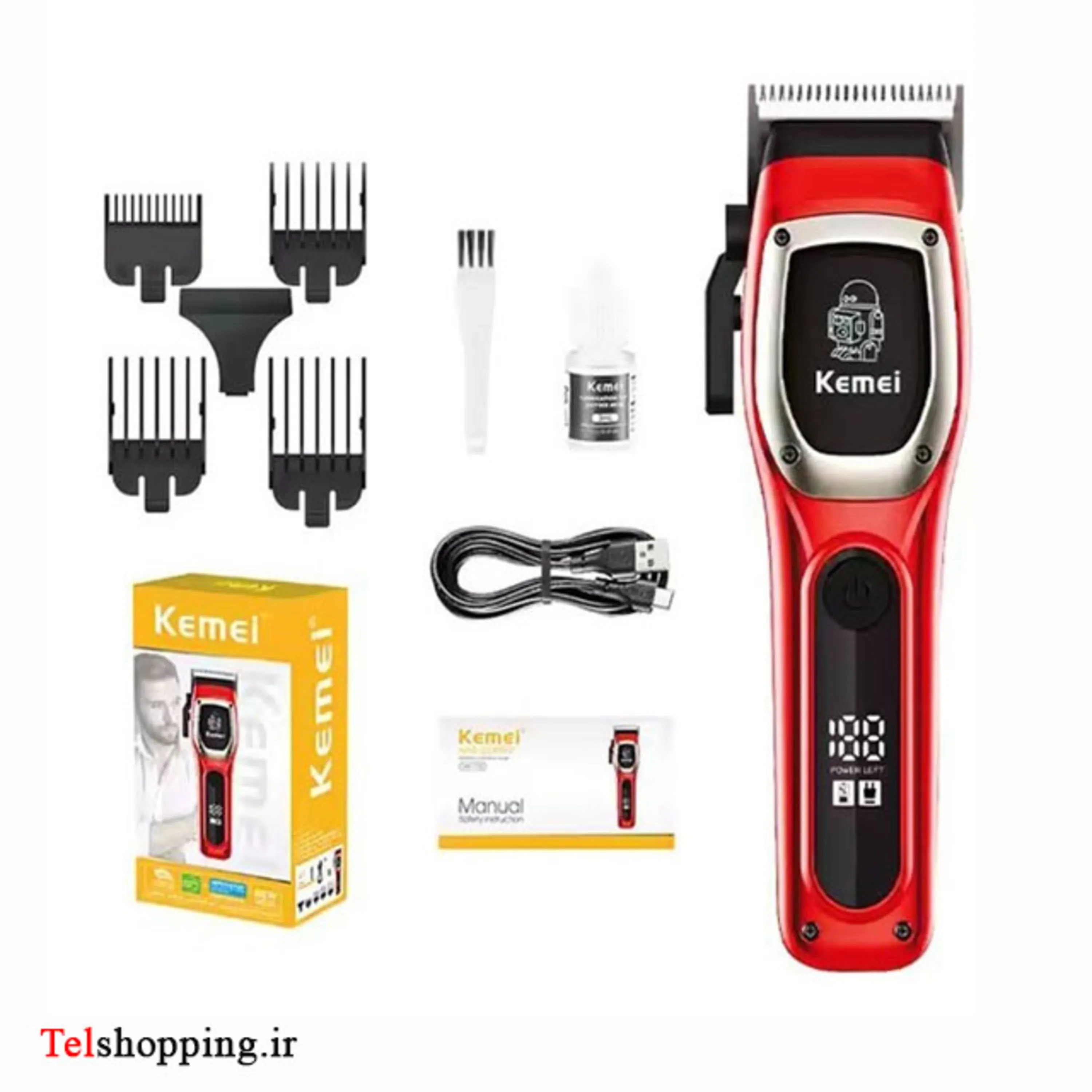 ماشین اصلاح حجم زن کیمی Kemei Km1709